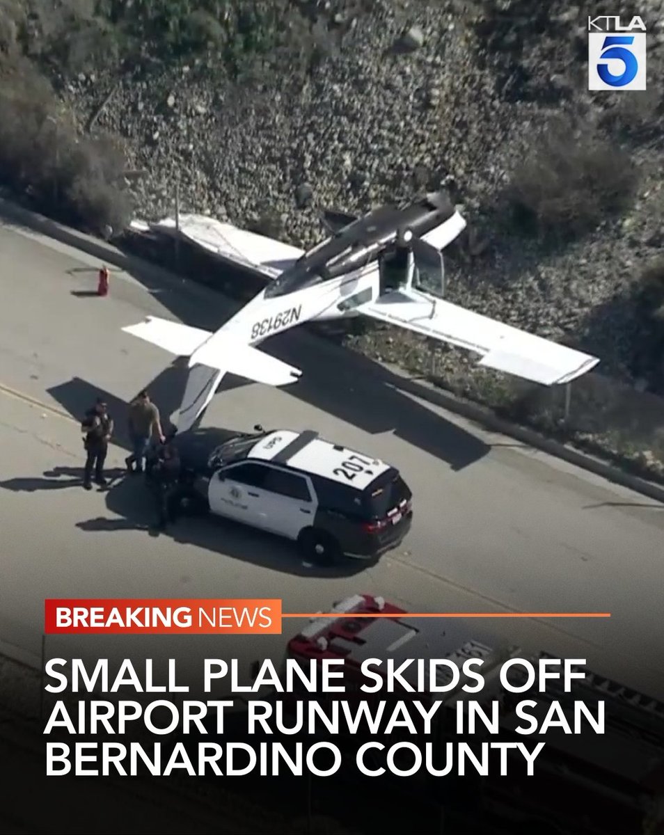 An investigation is unfolding in San Bernardino County for a plane that crashed just feet away from the Cable Airport runway Wednesday morning