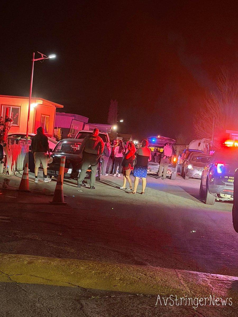 Lancaster,ca: 594(vandalism) 20th st e and ave I, at Golden Sands trailer park. Callers neighbor is armed with a hammer and smashed his neighbors windows and car windows. Subject now entered his trailer, deputies on scene requesting additional units