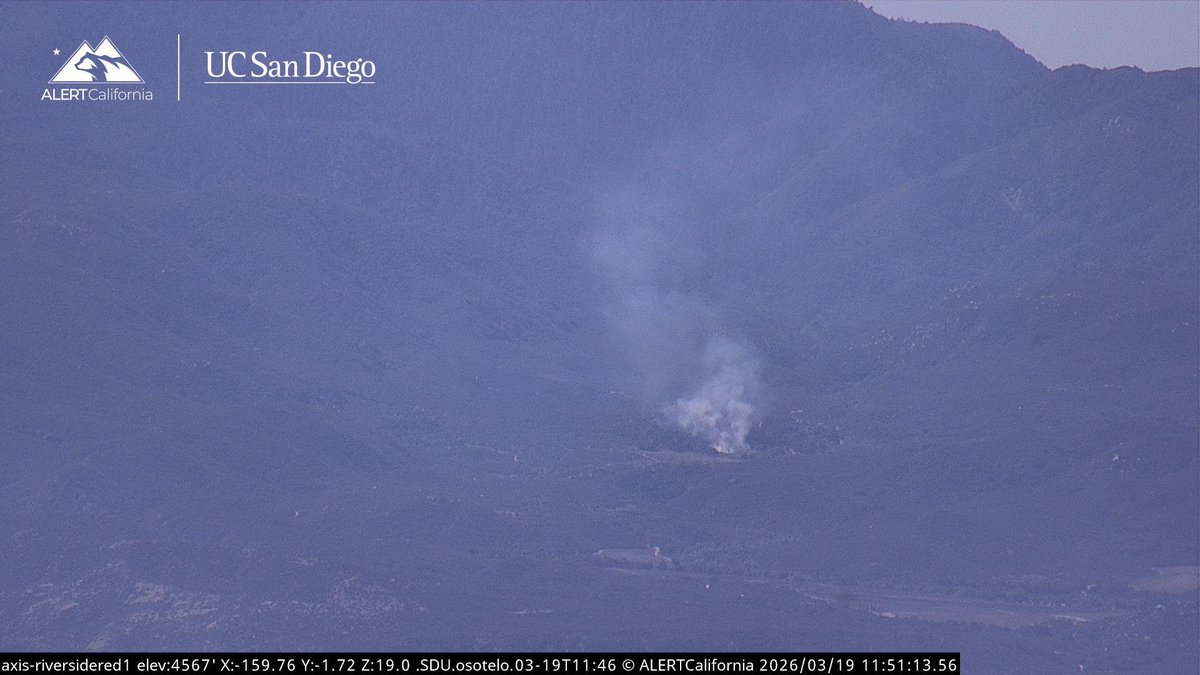 This is the CrosleyFire It looks to be in this general area. I heard dispatch tell E-77 that San Diego units were enroute. They have to drive into Riverside County passing many stations to get there.New vegetation fire - South of Hwy.79 x/Hwy