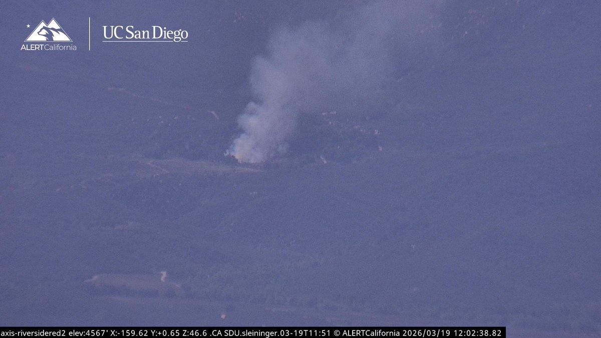 New Brush Fire Crowley Truck Trail, SW of Radec, San Diego/Riverside County Border.Units have to access in off of Highway 79 in Riverside County, Air Attack 651, Air Tankers 72, 73, Copters 12, 127 are being dispatched