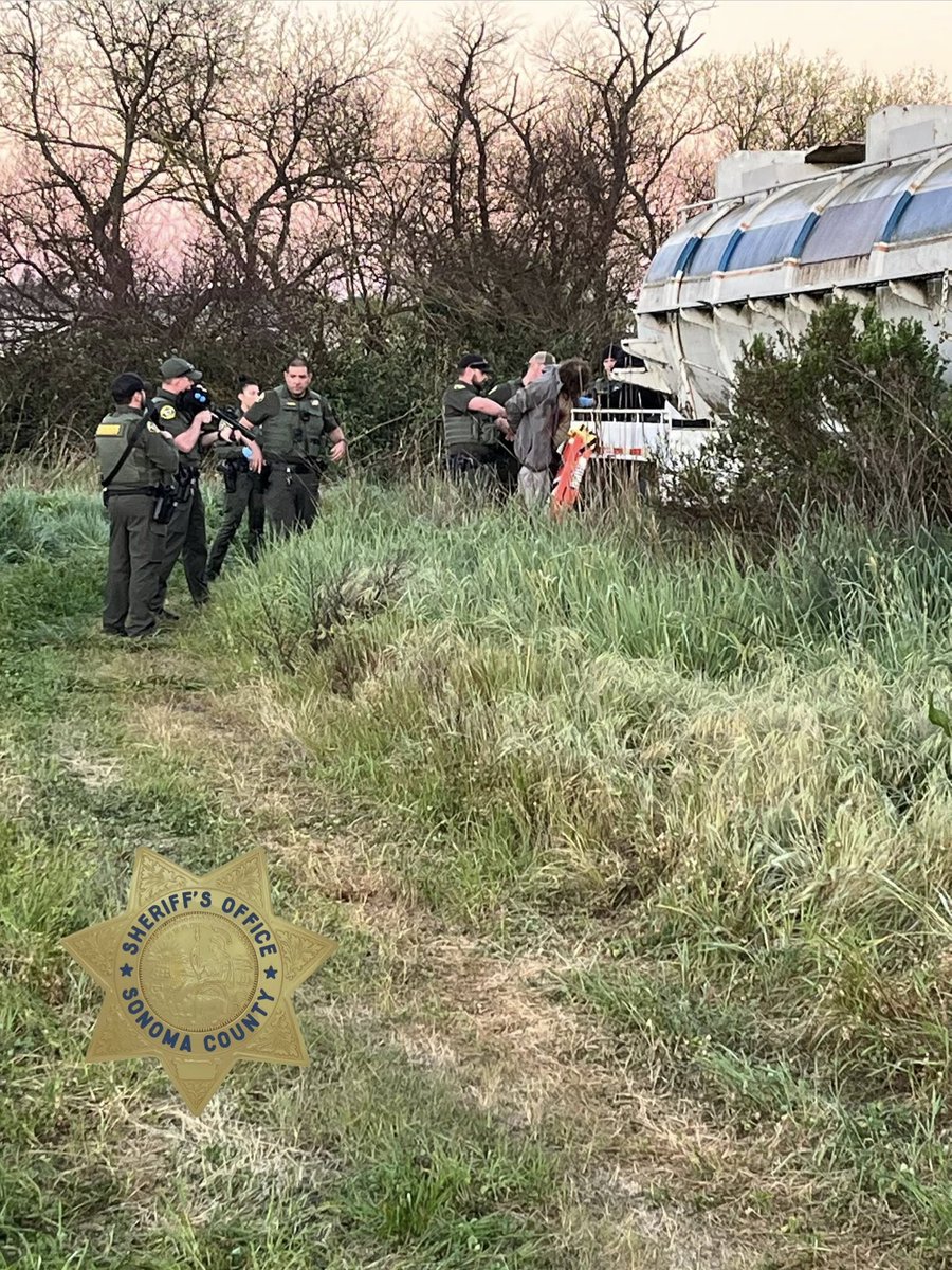 Santa Rosa homicide suspect found hiding in water tanker truck : Sonoma Sheriff