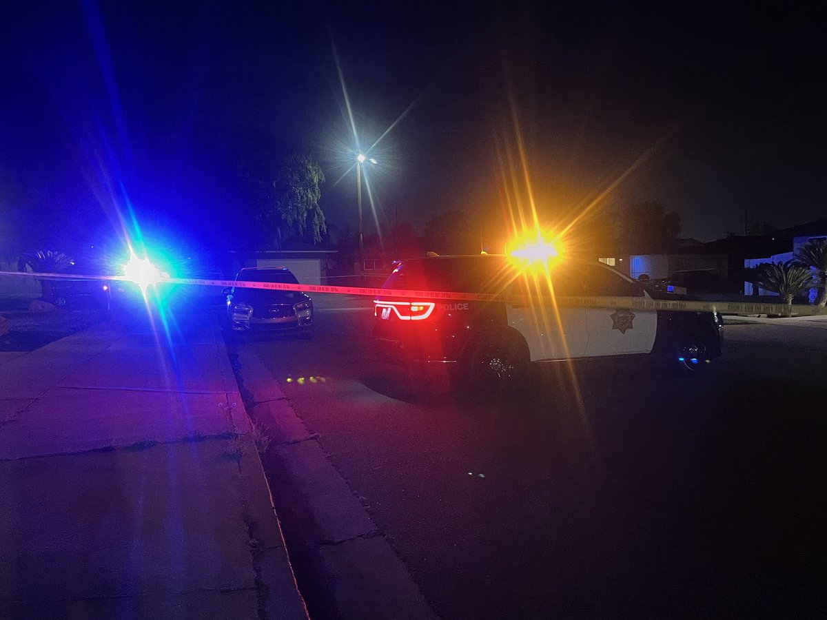 A late-night burst of gunfire left two people dead and a third injured after police responded to multiple 911 calls overnight