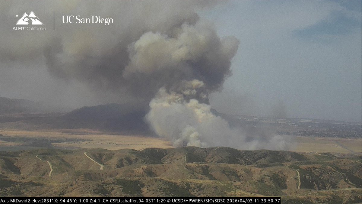 The team at CWT is now monitoring the SpringsFire in Riverside County, which is currently 50 acres and wind-driven. There is the potential for 1,000 acres.