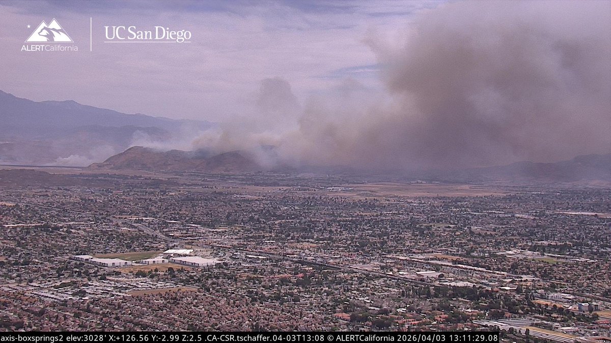 SpringsFire The Fire is in the flats, pushing Northwest, Structures at Via Del Lago and Moreno Beach