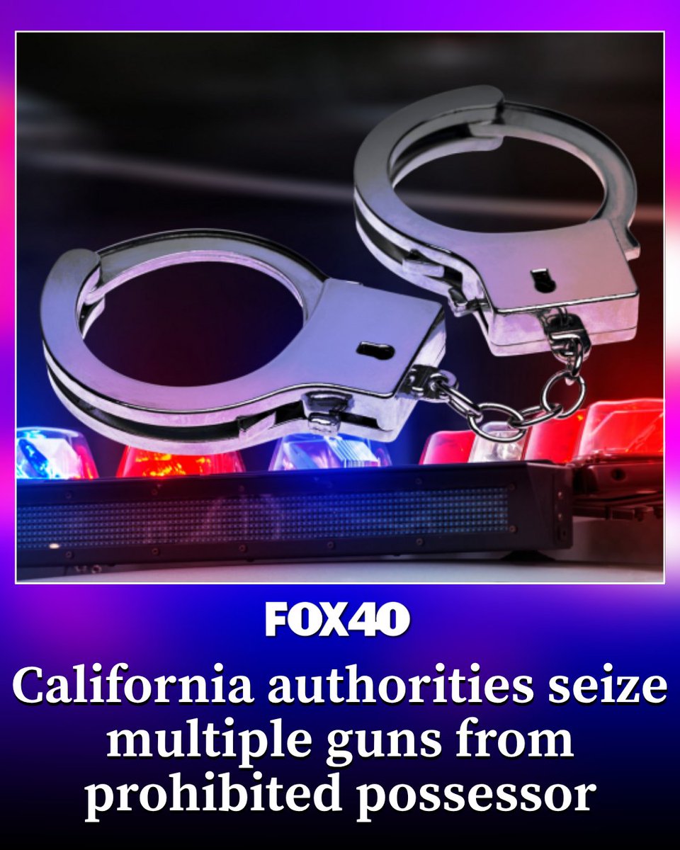 California authorities arrest a Stockton suspect for possessing illegal firearms, seizing multiple weapons and ammunition.