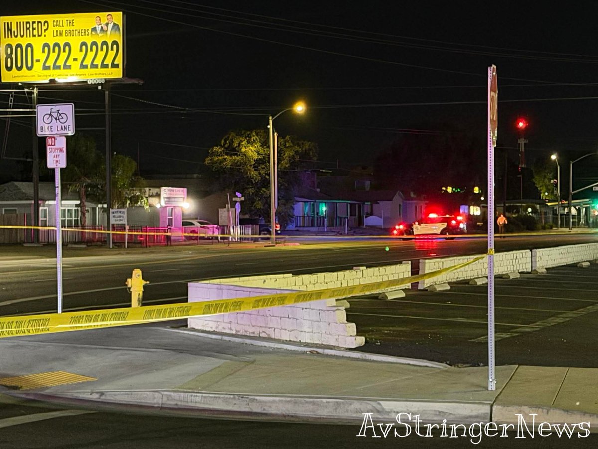 A pedestrian was killed Friday evening after being struck by a vehicle at the intersection of Date Avenue and Avenue J, according to authorities. At approximately 8:47 p.m., deputies with the Los Angeles County Sheriff’s Department Lancaster Station and personnel from the Los Angeles County Fire Department, including Engine 33, responded to reports of a vehicle-versus-pedestrian collision.
