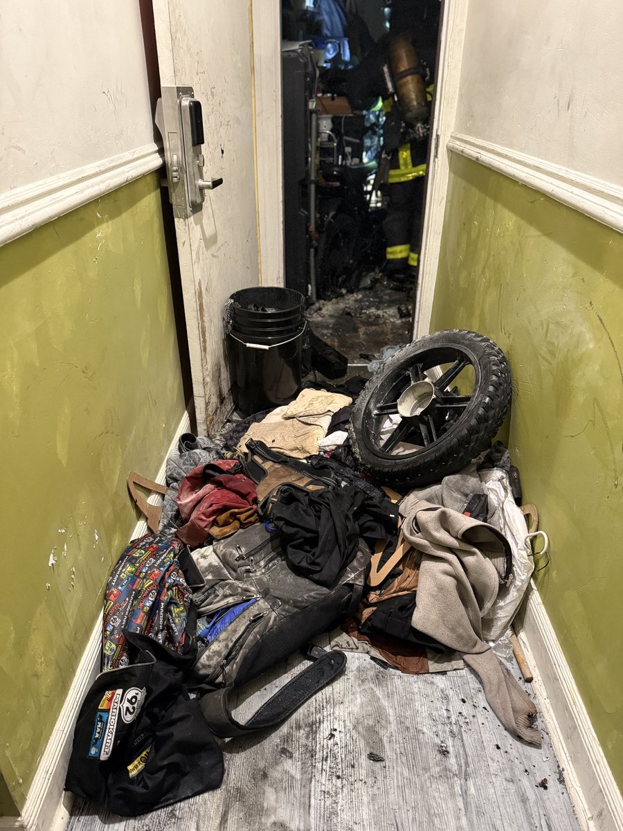 1 alarm fire on their 500 block of Post St. SFFD received reports of a fire on the 5th floor or a residential hotel. Units arrived quickly and located an e bike on fire. 3 people evaluated for medical issues and released. Red Cross was called for 1 resident displaced. 