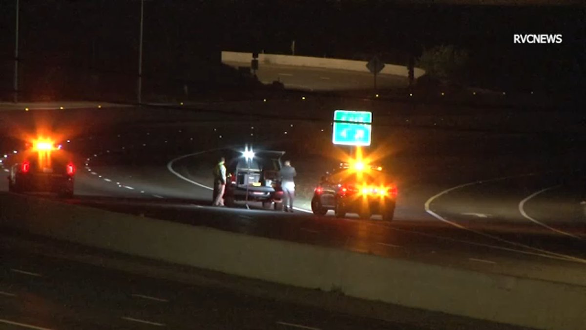 The 215 Freeway is back open in Murrieta after a shooting shut down all southbound lanes overnight