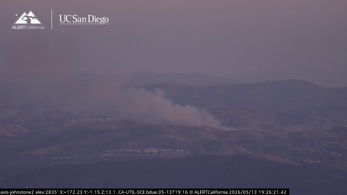 GrandFire This is now a 2nd Alarm Brush Fire, it is Late for Fixed Wing Air Tankers to Fly so Rotor Wing Helicopters will be working the Fire. OES Intel 24 is overhead Mapping, the Fire is on Both sides of Grand Avenue