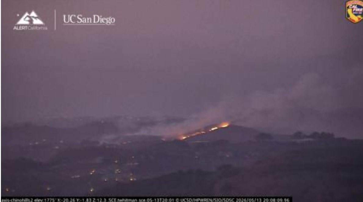 ChinoHills / California The GrandFire in Chino Hills has been mapped at 29.6 acres by FIRIS OES Intel 24. Multiple evacuation orders are in effect now