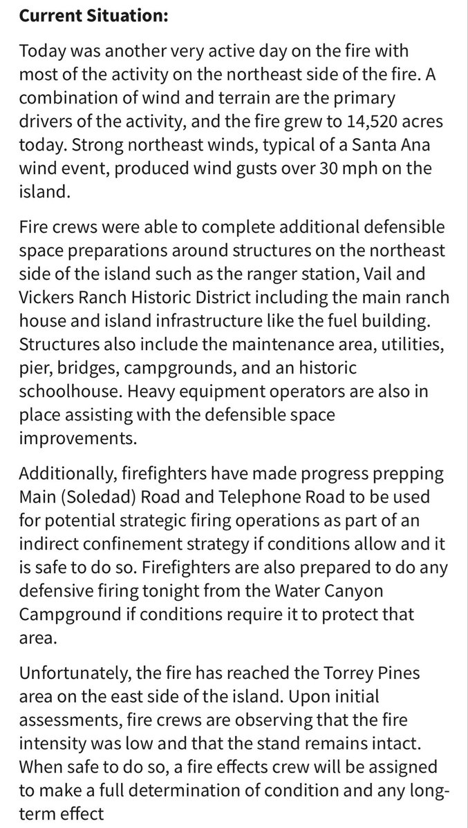 Seems like the SantaRosaIslandFire is visible tonight on camera, some heat is visible on satellite too. This 14k acre Fire burning on an Island along with other Fires should be a good wake up call. 