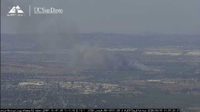 New start BainFire - Jurupa Valley Bain. Limonite in the Santa Ana River bottom. Probably pushing over 20 acres now