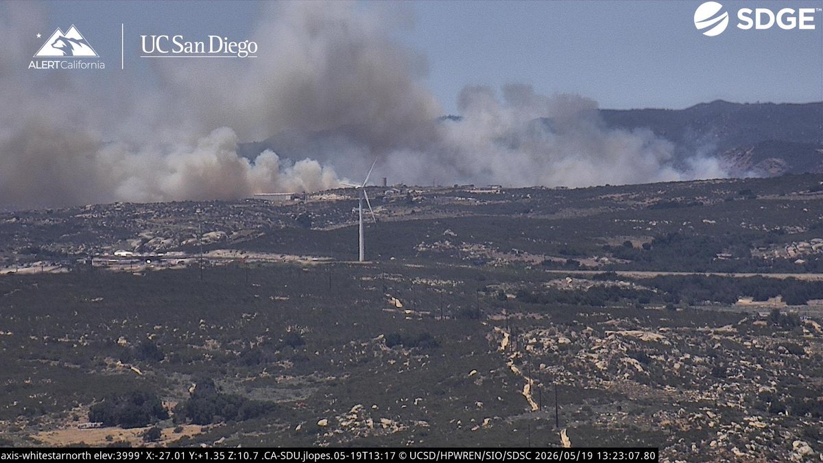 TusilFire From San Diego County/Cal Fire the Fire is 10 acres, at a Moderate - Critical Rate of Spread. Air Attack 330 is overhead Copters 11, 127 are enroute, Air Tankers 74 & 90 have been Dispatched