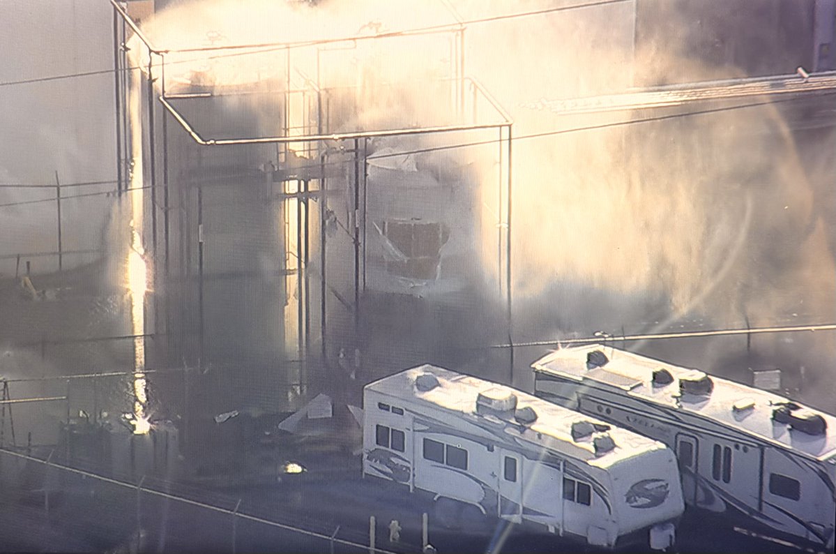OC Firefighters are taking temperature readings of the toxic tank failure every 30 minutes to ensure the cooldown of 6,500 gallons of MMA chemical inside