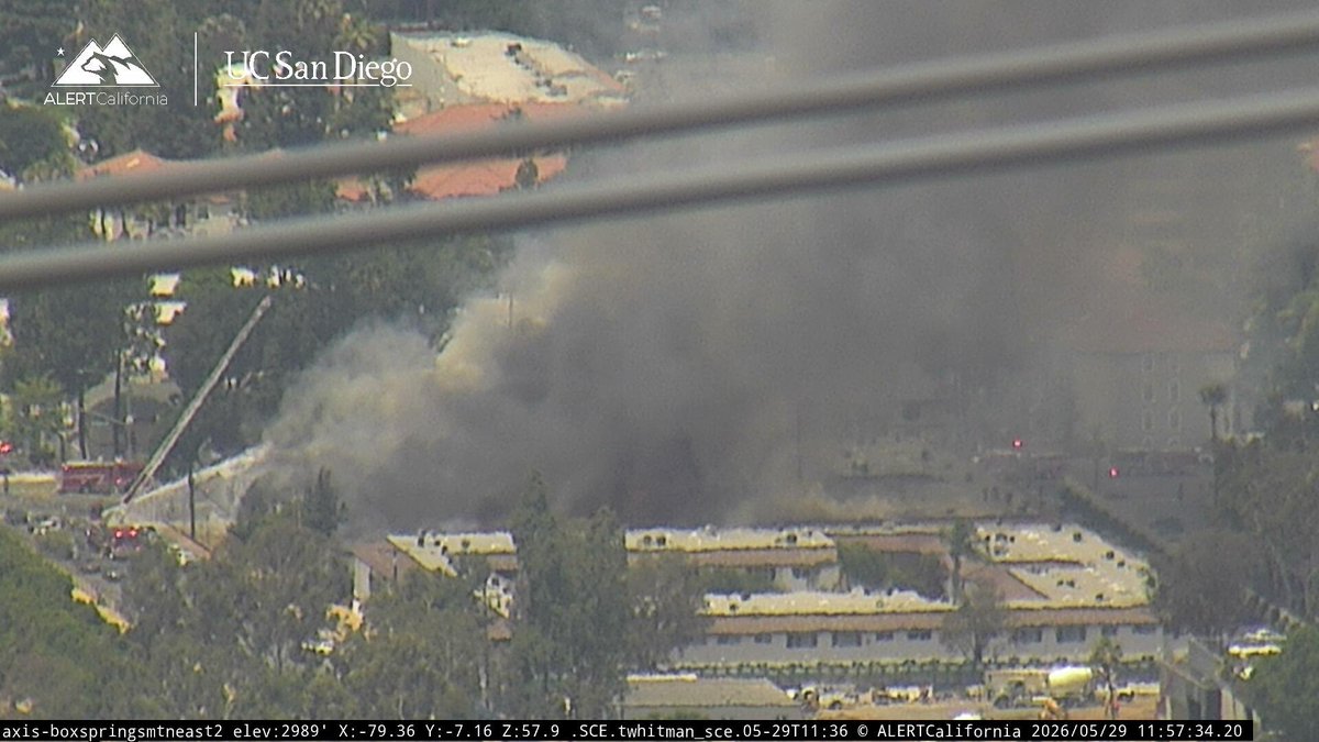 This is the IowaIC/IowaFire if you’re seeing smoke this is at Iowa Avenue/Massachusetts Avenue, Riverside, no Brush Fire, it’s a Building Fire.