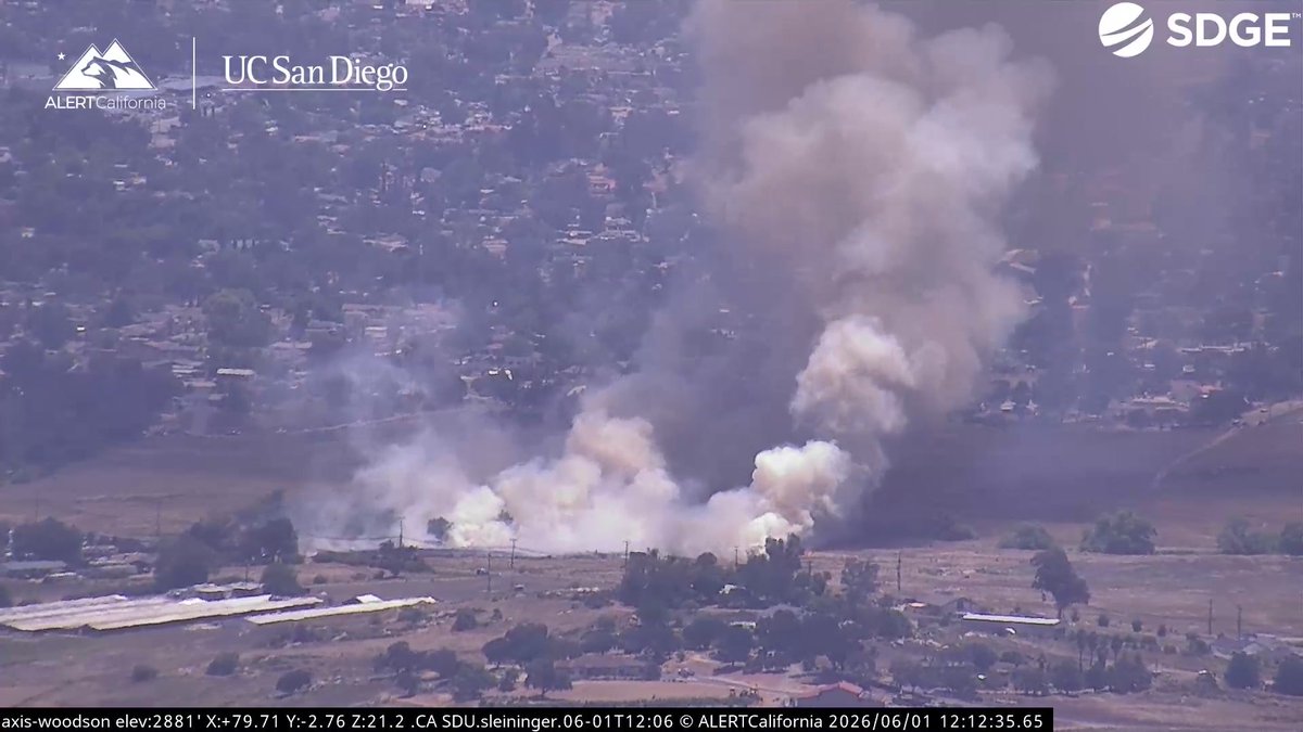 New vegetation fire - MainFire 2 acres. Hwy. 67 x/Dye Rd