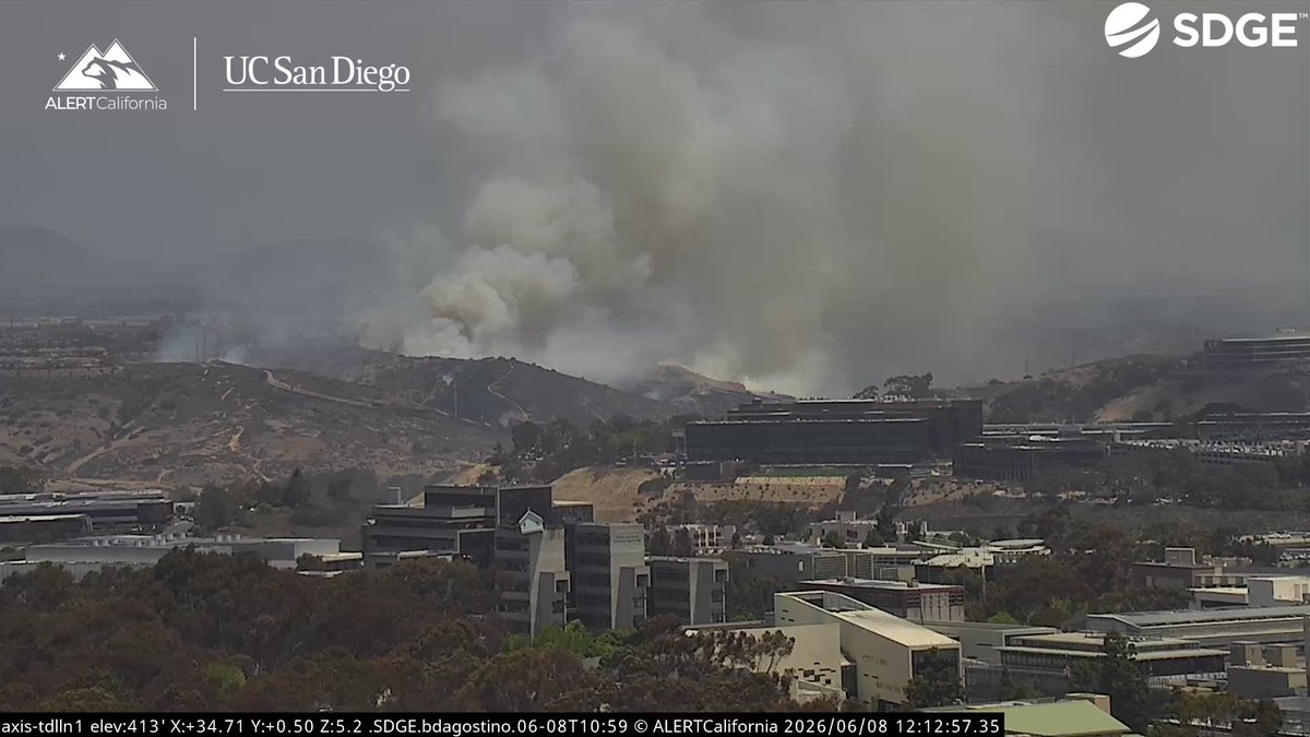 SorrentoFire The Fire is 90 acres, Slow Rate of Spread, Medium Fuels, Air and Ground Resources are making Good Progress. Releasing Air Tankers 72 & 122, Keeping T71 assigned.SorrentoFire IC is Requesting Two Additional Type 3 Strike Teams