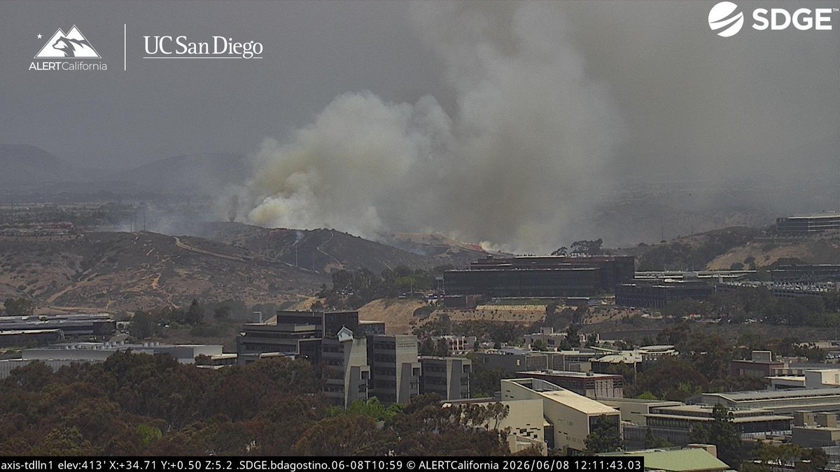 SorrentoFire The Fire is 90 acres, Slow Rate of Spread, Medium Fuels, Air and Ground Resources are making Good Progress. Releasing Air Tankers 72 & 122, Keeping T71 assigned.SorrentoFire IC is Requesting Two Additional Type 3 Strike Teams 