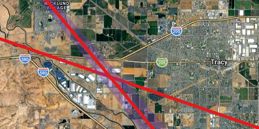 3rd Alarm large commercial fire on the west side of Tracy, San Joaquin County