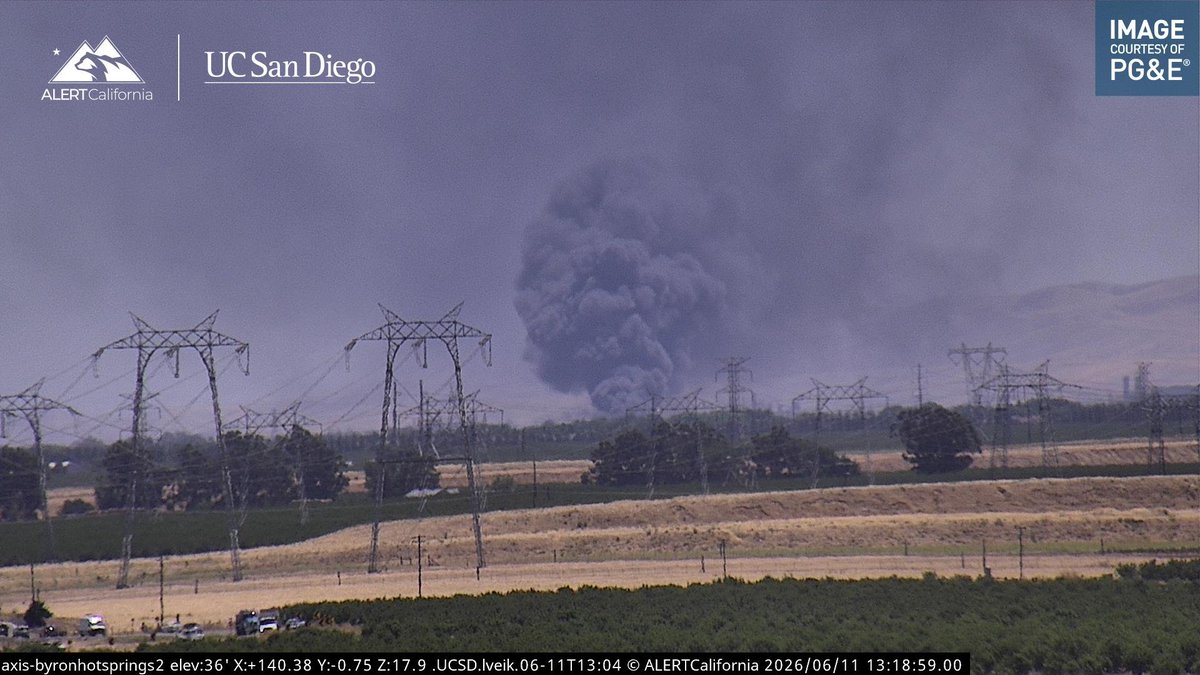 3rd Alarm large commercial fire on the west side of Tracy, San Joaquin County