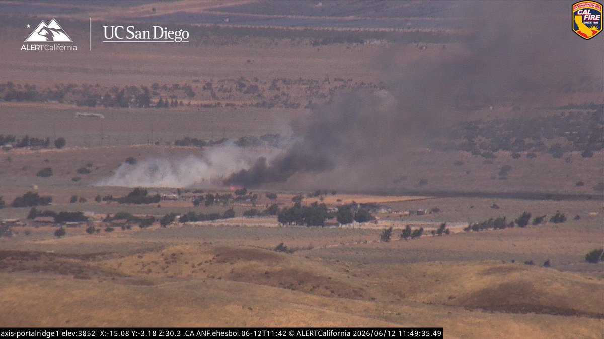This was Reported as a Structure Fire but this has now changed to a Brush Response. Copter 22 is overhead, LACoFD Copter 11, Helitanker 55, Intel 76 is getting dispatched