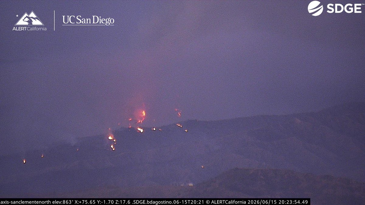 MateoFire All Aircraft was Released from this Fire, the Fire is 650 acres with 5% Containment. Additional Resources will be on the Fire tomorrow. 
