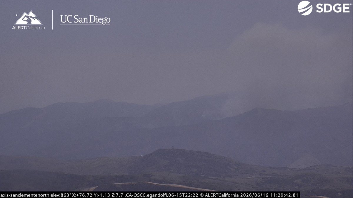 MateoFire The Fire is continuing to be Active this morning with a bunch of smoke lingering everywhere, last report was 990 acres with 10% Containment. Air Tankers were making drops this morning just Outside of Mateo Canyon to the South. Helicopters are also overhead assisting. 