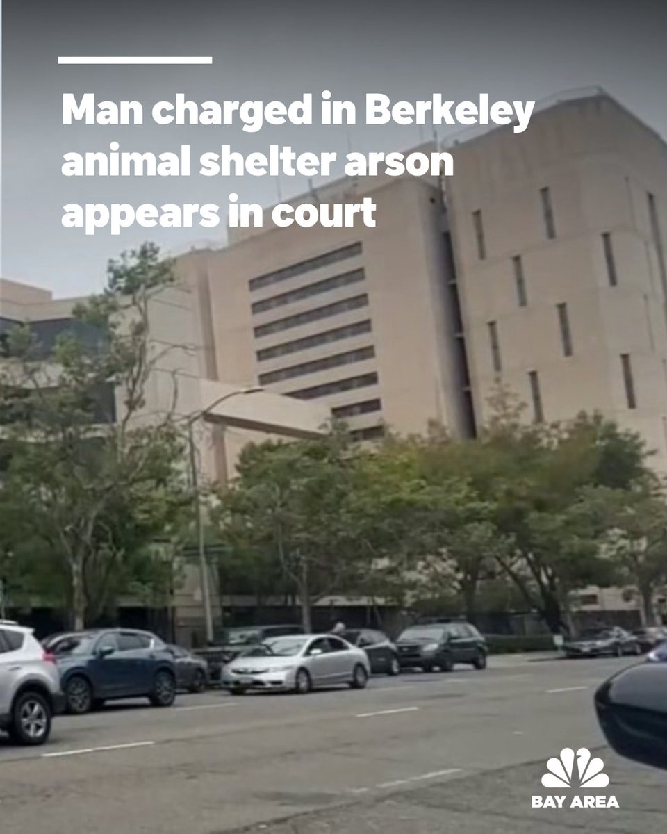 A 48-year-old man accused of breaking into and setting fire to the Berkeley Animal Services Shelter appeared in court Thursday