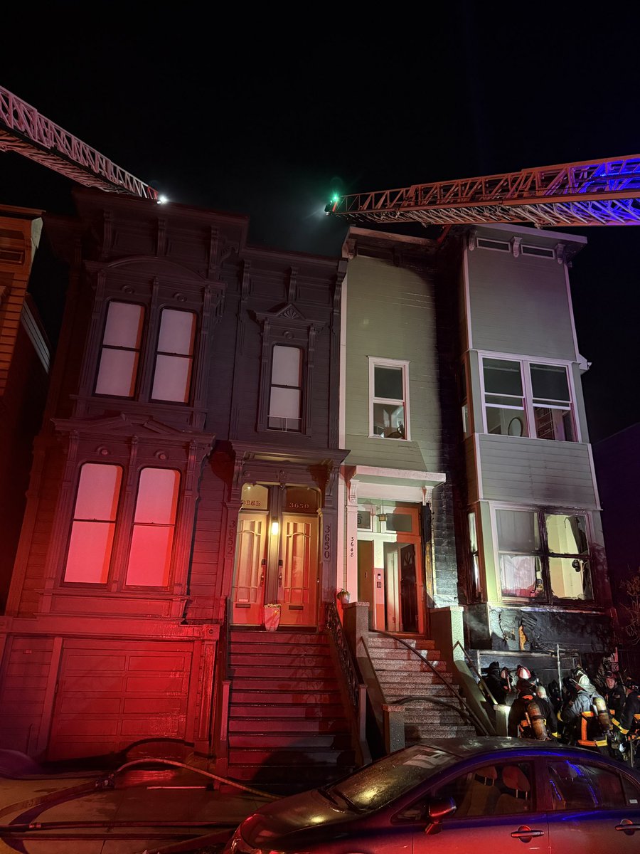 1-ALARM FIRE 3600 BLOCK 17TH STREET The San Francisco Fire Department update on a one-alarm structure fire in the 3600 block of 17th Street in the Mission District. Firefighters have successfully rescued one adult and two dogs
