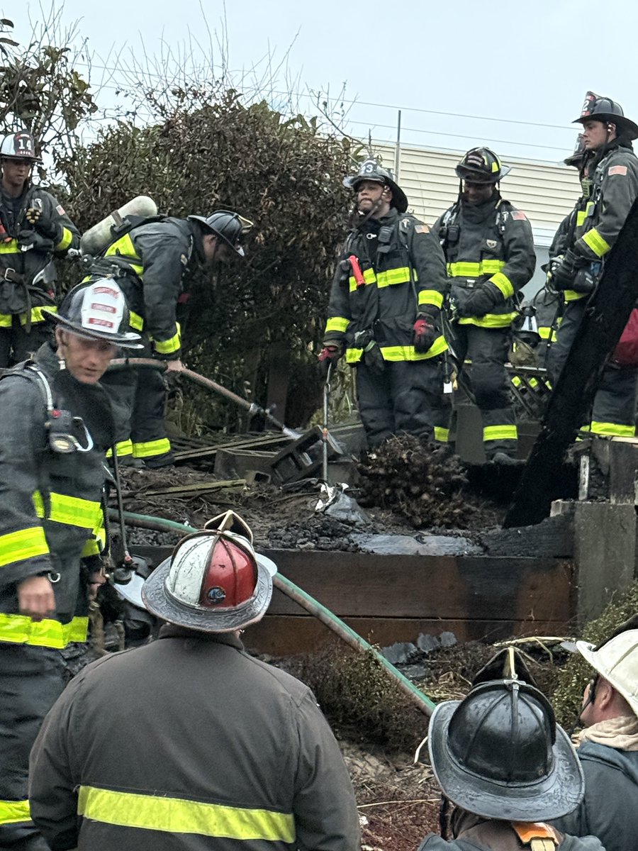 SFFD ON SCENE – Exterior Deck Fire The San Francisco Fire Department is currently on scene of a one-alarm structure fire between the 1500 block of 44th Avenue and the 1500 block of 45th Avenue. The fire involved a large exterior deck not attached to any structures 