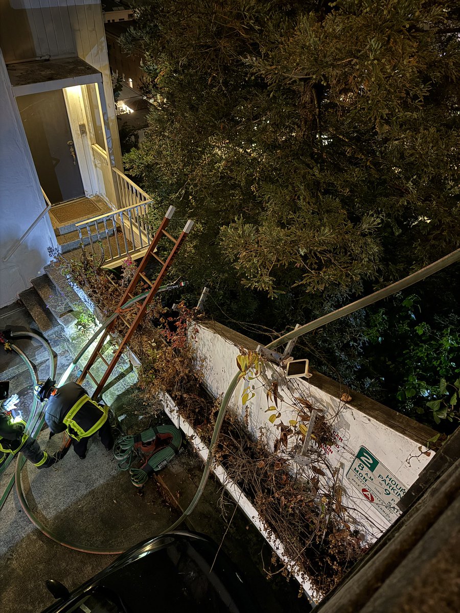 FIRE CONTAINED The vegetation fire in the Calhoun Terrace area of Telegraph Hill is now contained and under control. There has been no damage to structures and no reported injuries. The cause of the fire is fireworks. 
