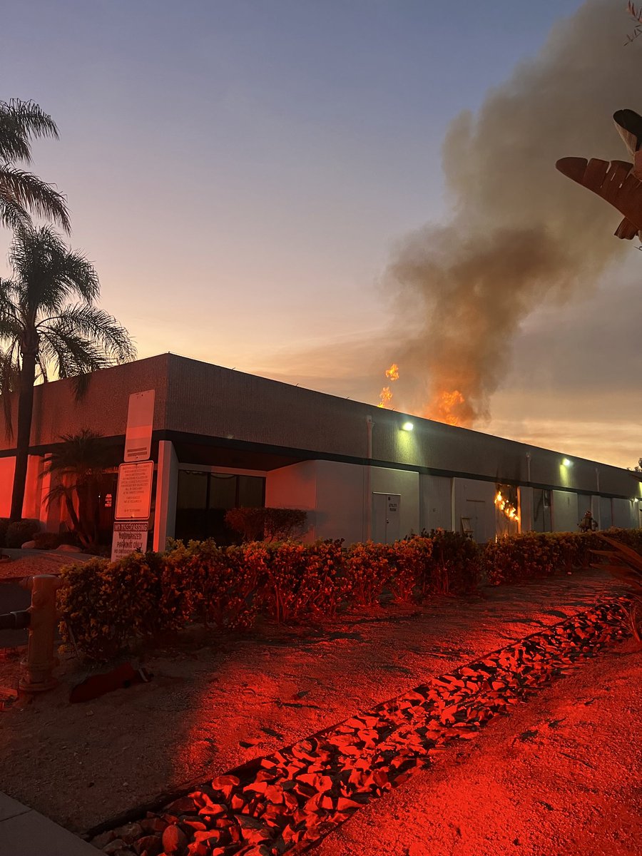 OCFA firefighters responded to a commercial fire in the 23000 block of Alcalde in Laguna Hills. Crews found heavy smoke and fire in one unit, threatening adjacent units. The fire was knocked down in 45 minutes. One firefighter suffered a minor injury