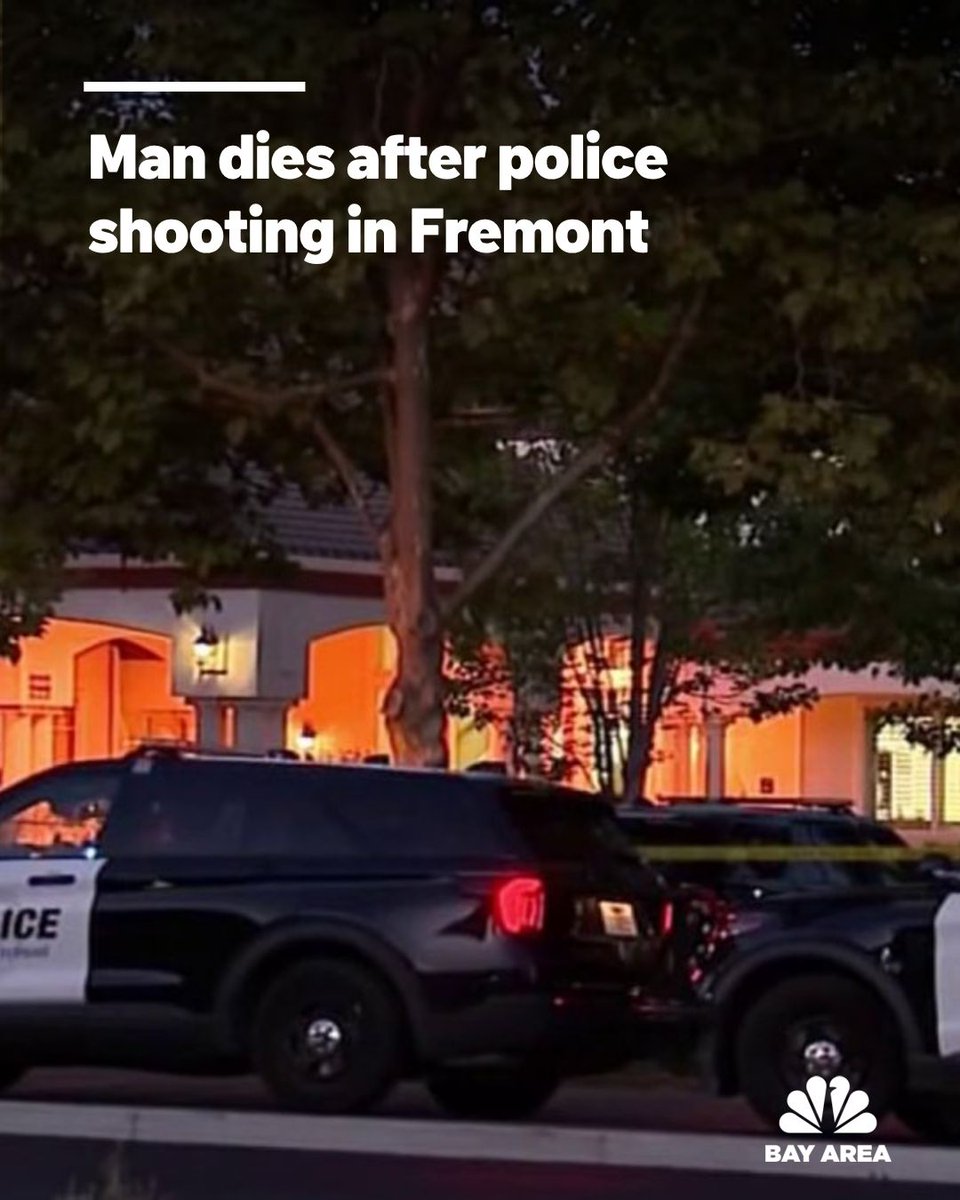 A man holding an apparent firearm at an assisted living facility died following a police shooting in Fremont Friday, the police department said