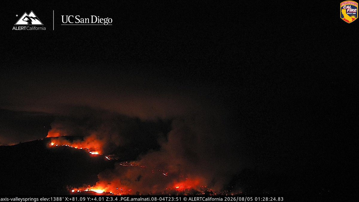 GannFire Currently looking at the Fire, down at the Heel where the Fire originally started yesterday and is backing down with Crews doing Back Firing Operations. GannFire Aircraft Remain about the same with some on a Fuel and Return, the CalFire Copters will release around midnight, with the Helitankers working till around 3 