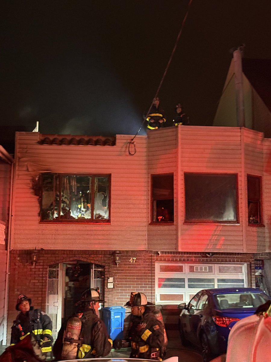 SAN FRANCISCO FIRE DEPARTMENT 1-ALARM FIRE CROCKER- AMAZON DISTRICT/VISITATION VALLEY INCIDENT: 1st Alarm Structure Fire LOCATION: 47 Cordova St.