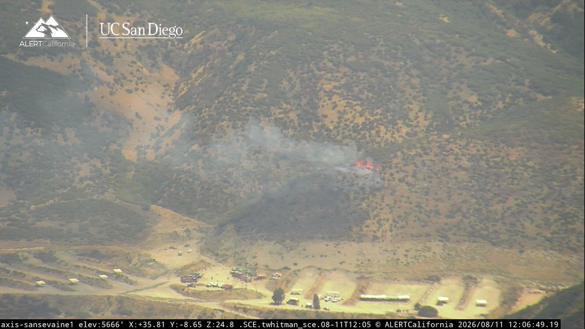 KeenFire The Fire is 1 acre, still Moderate to Rapid Rate of Spread, crews are making good progress with hose lays. Air Attack 12, Air Tankers 72, 73 are enroute.This is the KeenFire Arriving unit is Requesting to Launch Aircraft, ground resources are making access. 