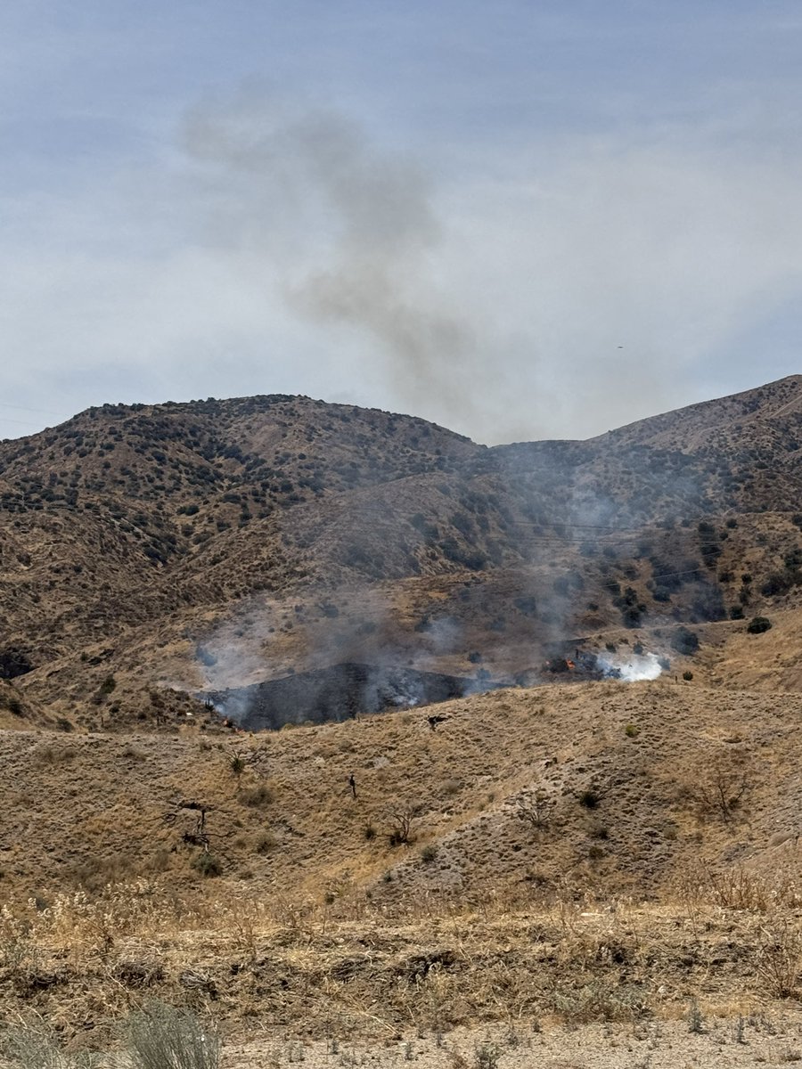 EmmaFire. S/O Mt. Emma Rd near Cheseboro Angeles NF assisting LACoFD with an approx 1-2 acre fire. Firefighters are making good progress