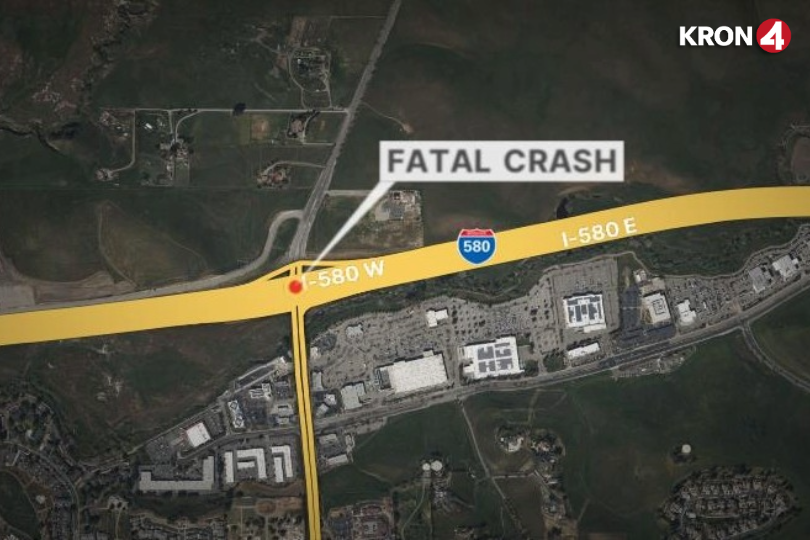 Authorities say an 18-year-old San Ramon resident was killed in this morning's fiery crash in Livermore