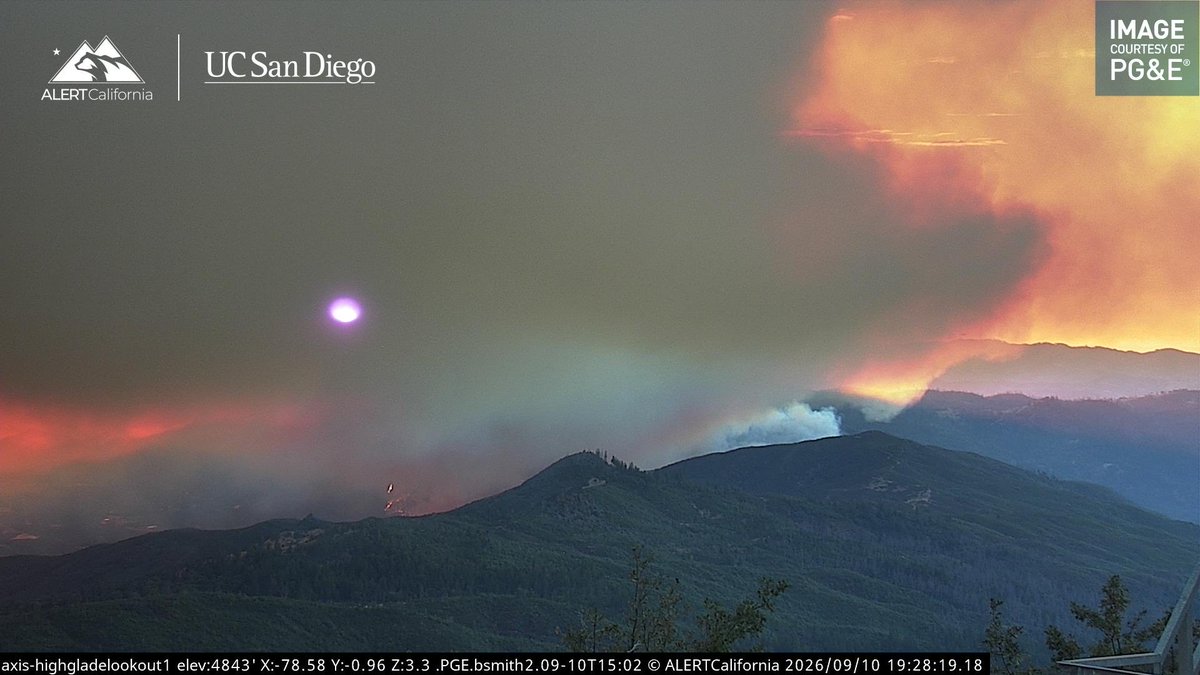 LucasFire The Spot Fire across Elk Mountain Road is 5-10 acres, Air Tankers are getting their last Retardant drops on it before getting released.LucasFire OES Intel 24 is overhead, out of Chino, guess Intel from MCC wasn't available.  