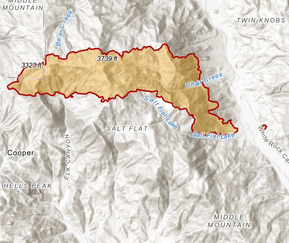 LucasFire OES Intel 24 has Mapped the Fire at 1,099 acres, Intel Flight shows the spot fire across White Rock Canyon Road. All Air Tankers have been Released for the Evening. 
