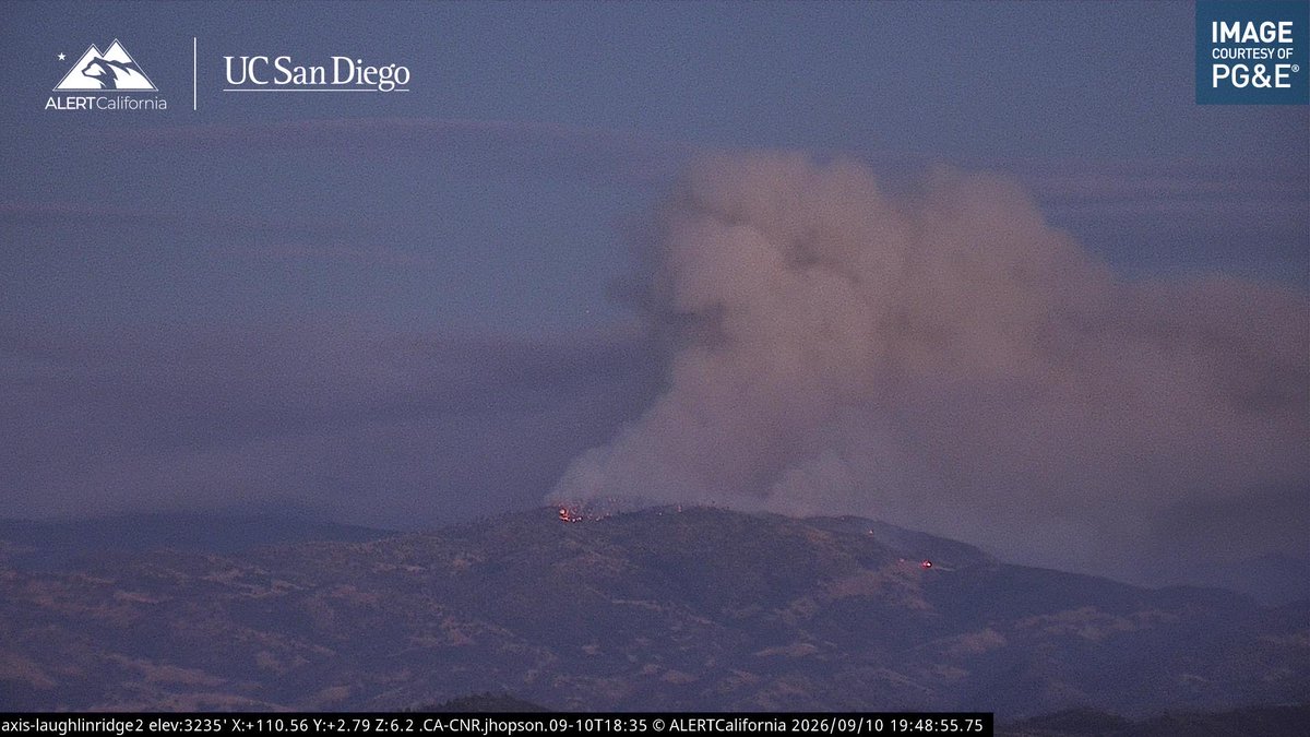 LucasFire OES Intel 24 has Mapped the Fire at 1,099 acres, Intel Flight shows the spot fire across White Rock Canyon Road. All Air Tankers have been Released for the Evening. 