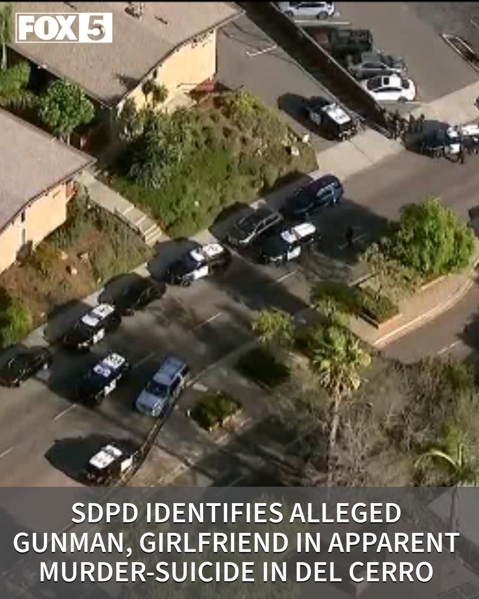 Police have released the identities of two bodies that were found dead in a Del Cerro apartment Wednesday in an apparent murder-suicide, according to SDPD