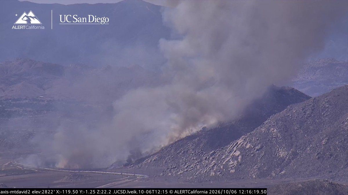PicoFire The Fire is 100 acres, Moderate Rate of Spread, Potential for 500 acres, The Fire has made it to the Top of Hill, all 3 Fires have burned together. CHP is Shutting Down Ramona Expressway at E Rider Street, Requesting 5 Additional Type 3 Engines and 2 Additional HandNew Brush Fire Ramona Expressway, West of Lake View, Riverside County 