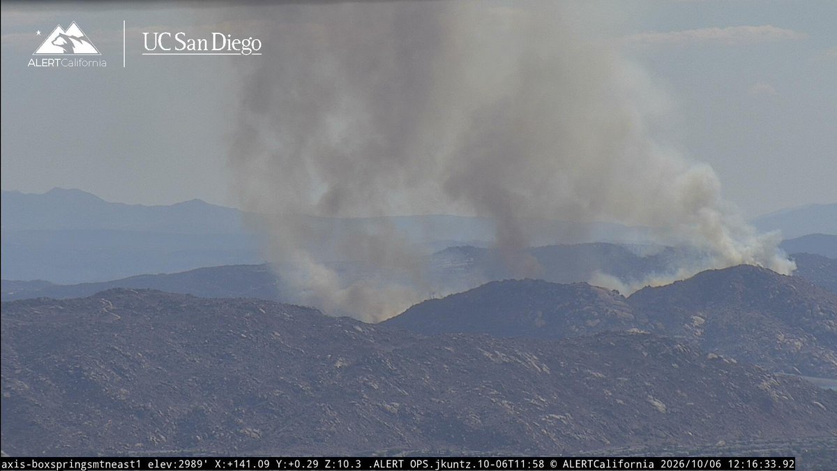 PicoFire The Fire is 100 acres, Moderate Rate of Spread, Potential for 500 acres, The Fire has made it to the Top of Hill, all 3 Fires have burned together. CHP is Shutting Down Ramona Expressway at E Rider Street, Requesting 5 Additional Type 3 Engines and 2 Additional HandNew Brush Fire Ramona Expressway, West of Lake View, Riverside County 