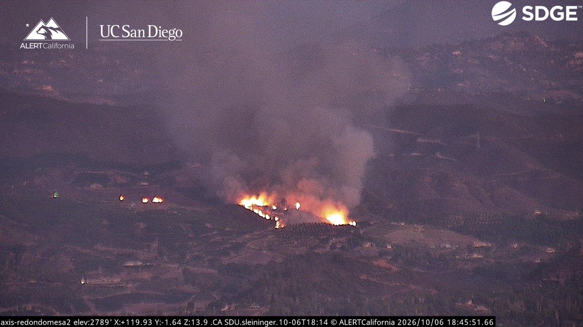 CaranchoFire Helitanker 9CU is overhead, the Fire is 10 acres, with a Slow Rate of Spread now, One Structure remains Threatened at this time.CaranchoFire The Fire is 10 acres, Rapid Rate of Spread, with an Immediate Structure Threat, Helitanker 9CU is enroute. 
