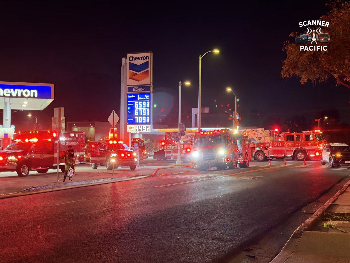 Brunswick and Los Feliz - Structure Fire