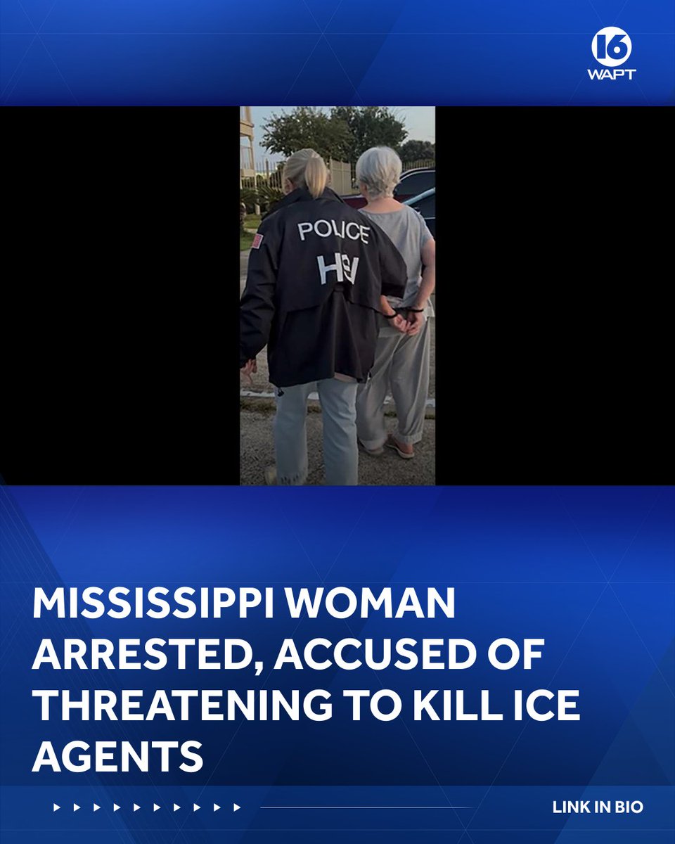 Mississippi woman arrested, accused of threatening to kill ICE agents